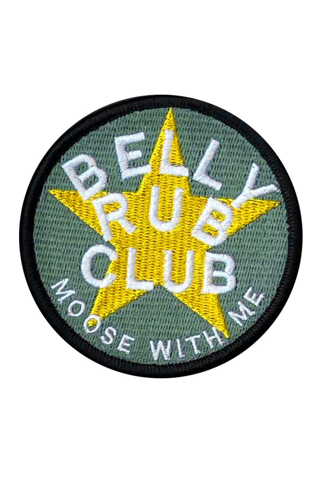 Belly Rub Club Velcro Patch