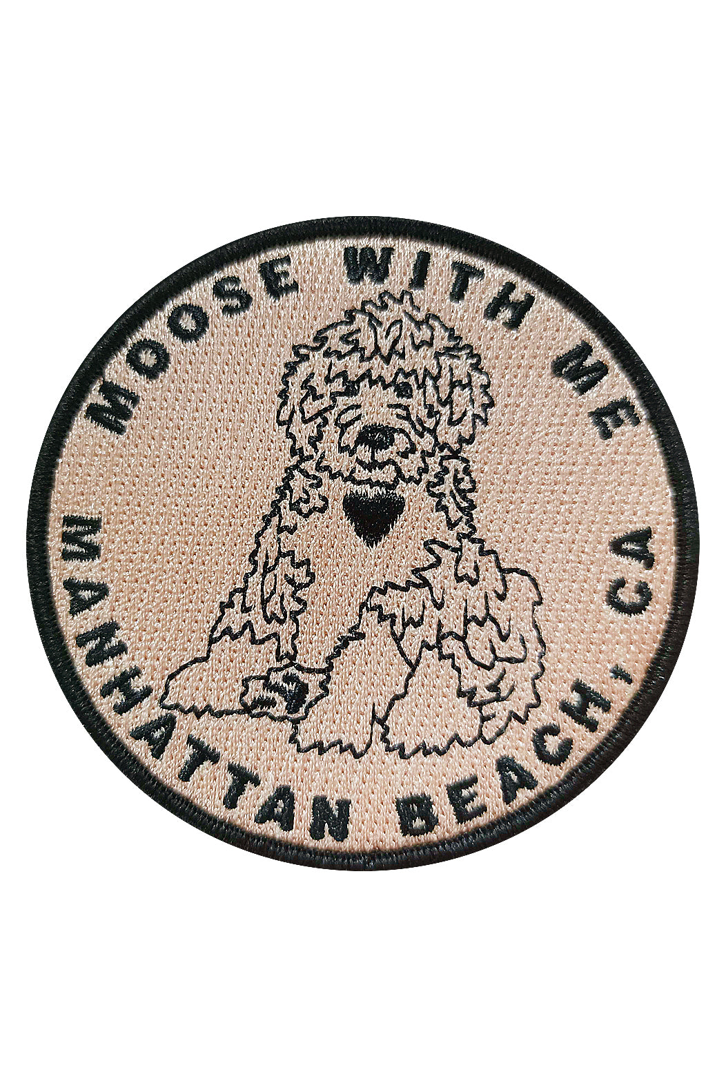 Doodle Manhattan Beach, Ca Velcro Patch