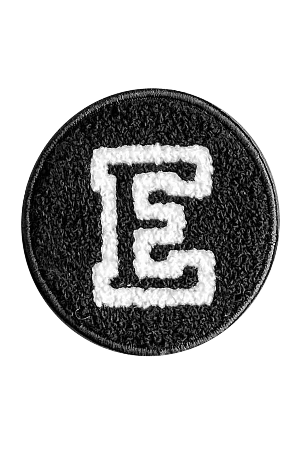 Initial Letter E Velcro Patch
