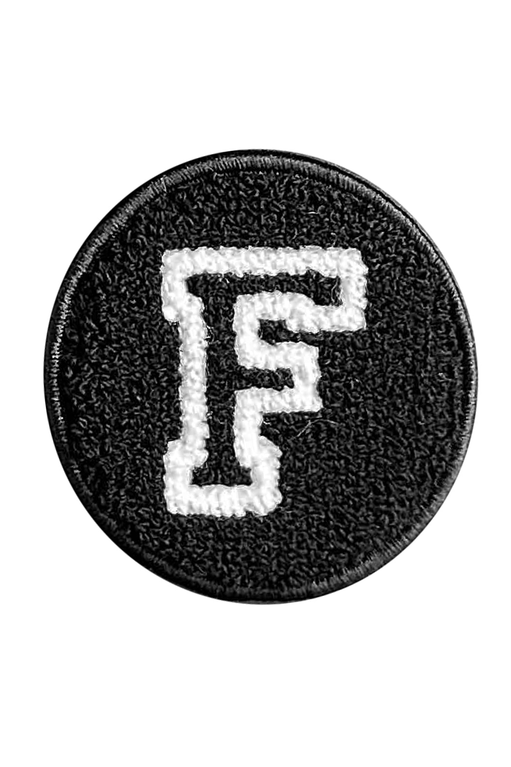 Initial Letter F Velcro Patch