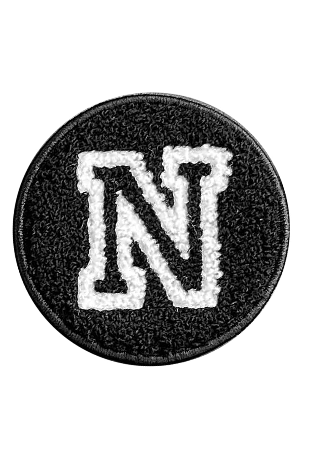 Initial Letter N Velcro Patch