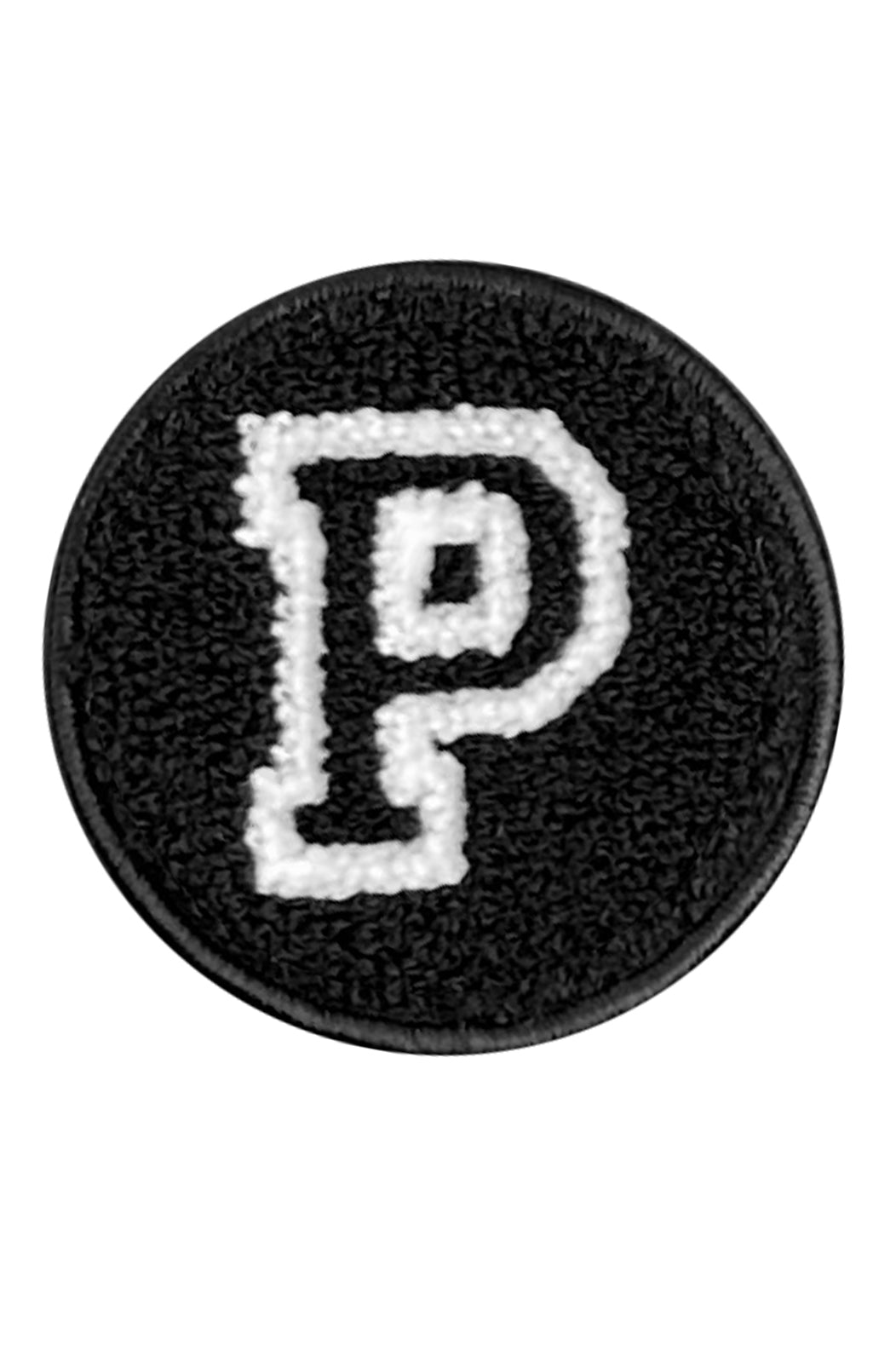 Initial Letter P Velcro Patch