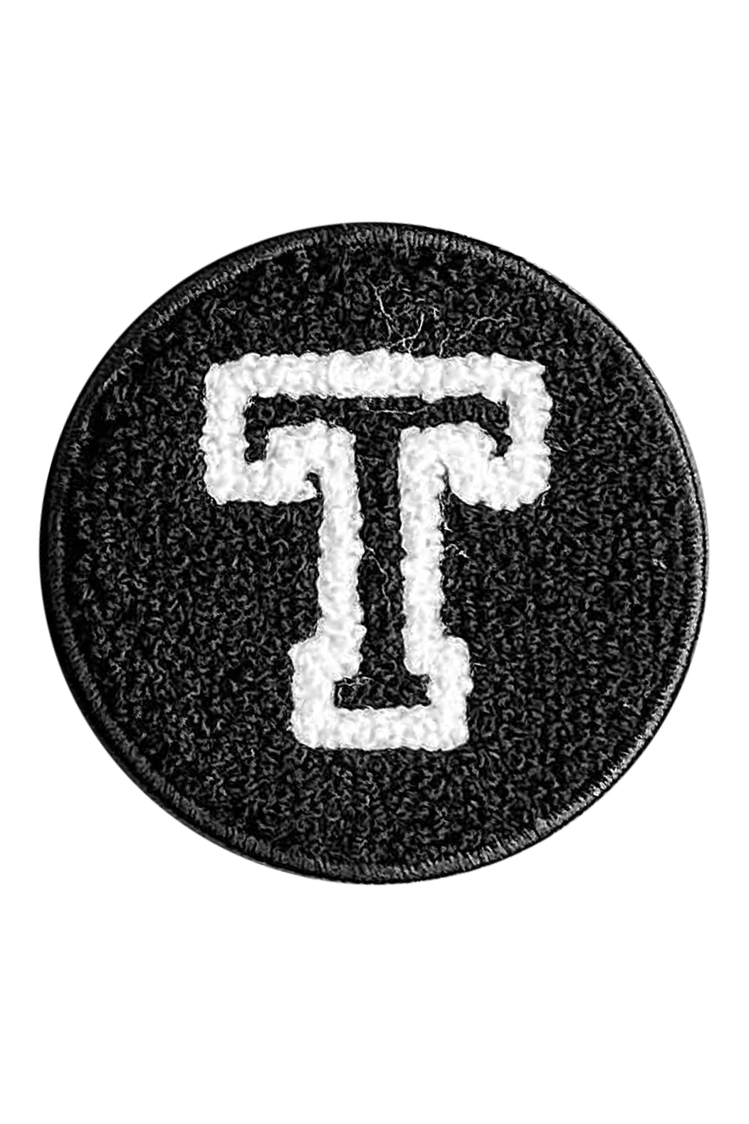 Initial Letter T Velcro Patch
