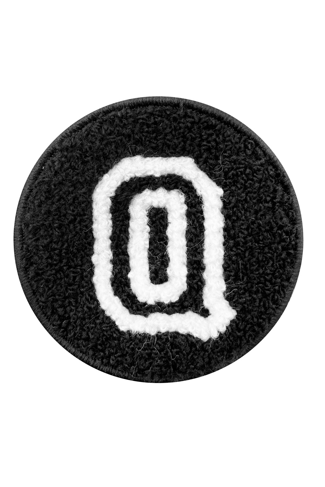 Initial Letter Q Velcro Patch
