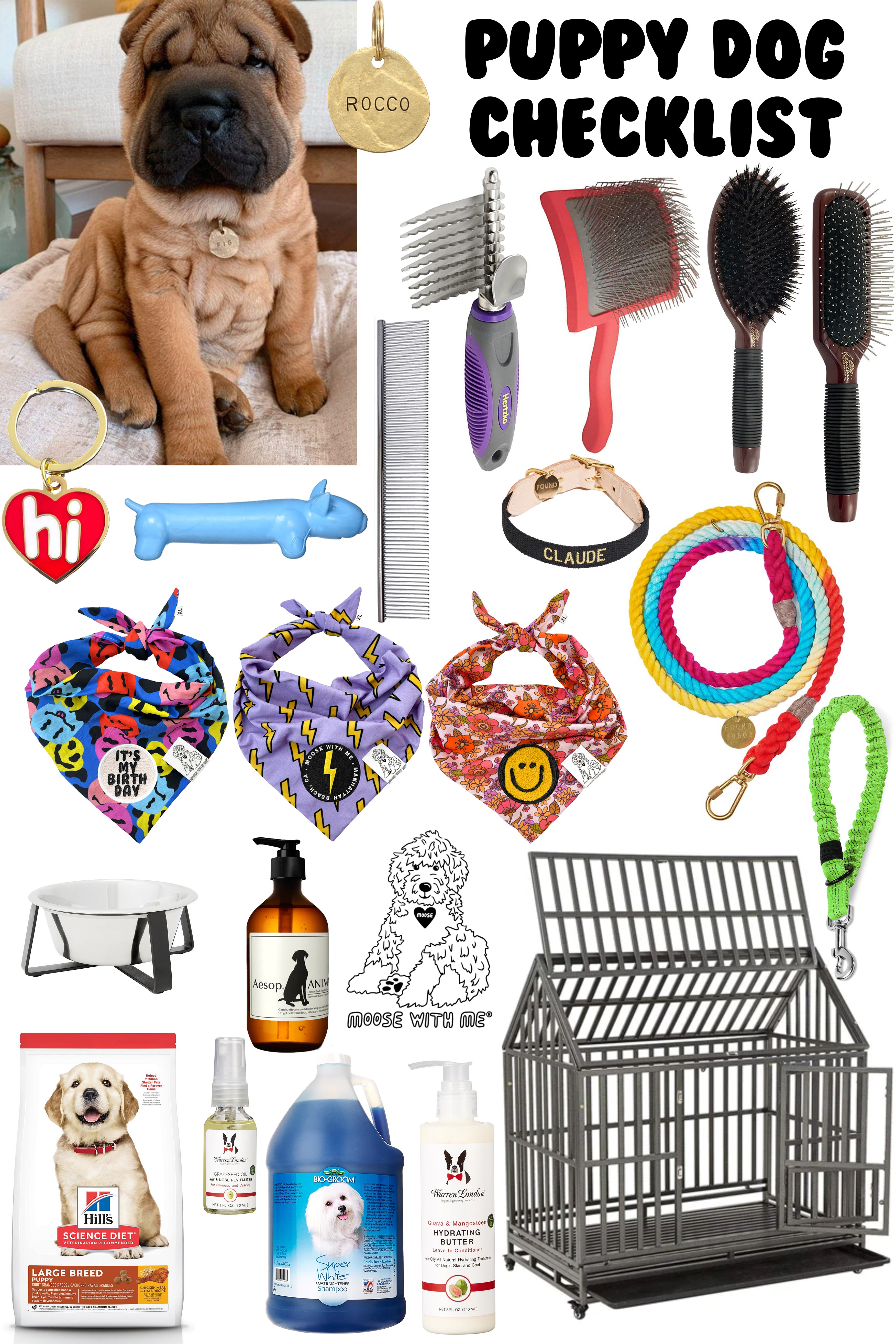 Puppy Dog Checklist.