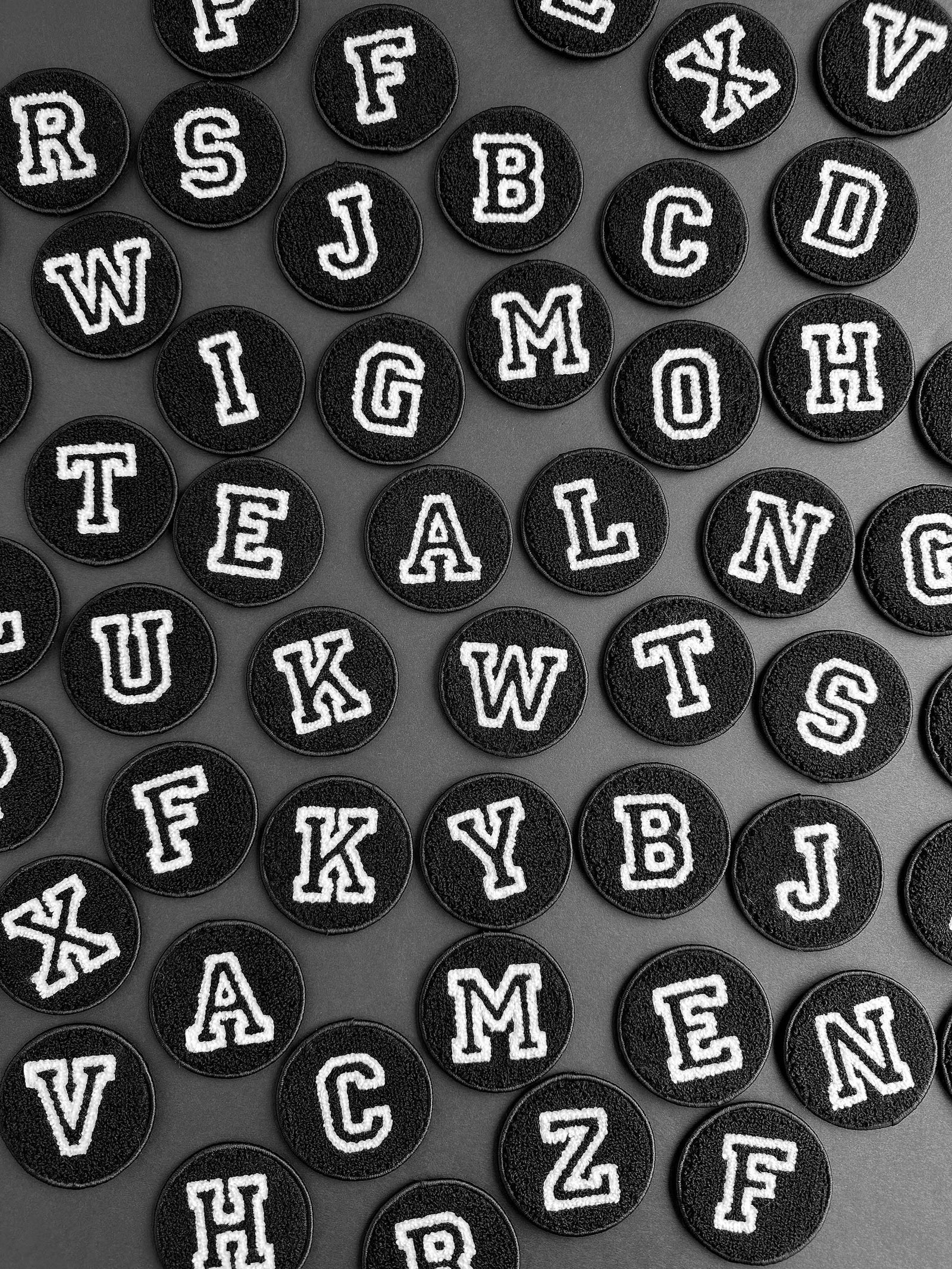 ALPHABET PATCHES