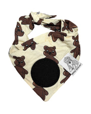 Dog Bandana Gummy Bears - Customize by adding Interchangeable Velcro Embroidered Patches
