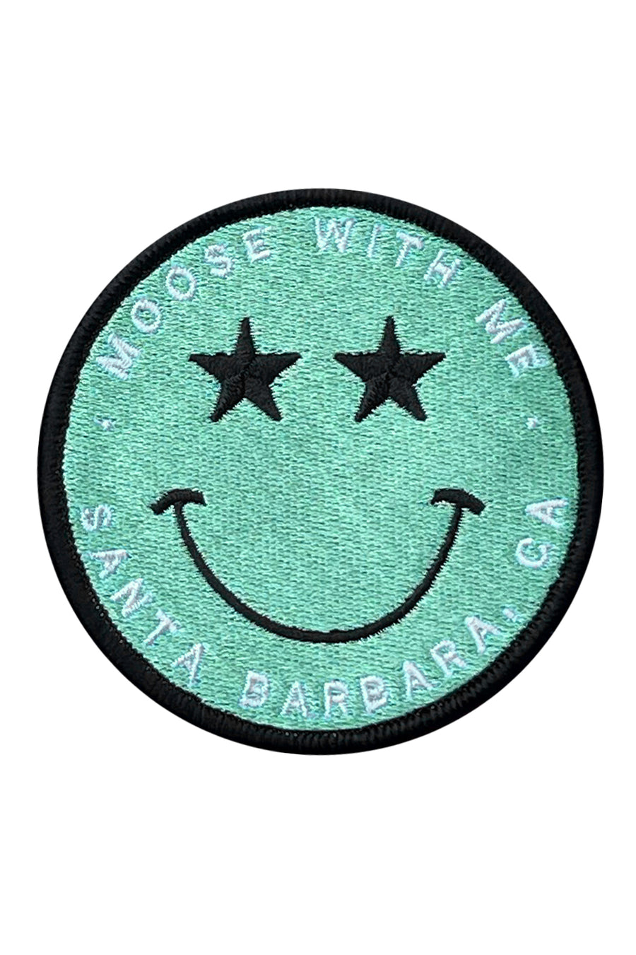 PREORDER Star Smiley Face Santa Barbara California Velcro Patch